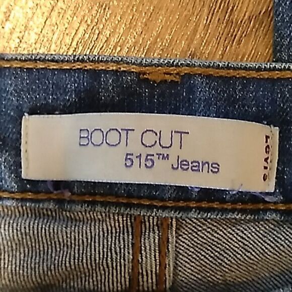 Levi's 515 Boot Cut Jeans. Sz 12 - Picture 8 of 9